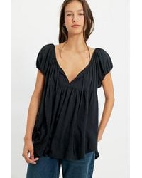 Free People - Bella Babydoll Top - Lyst
