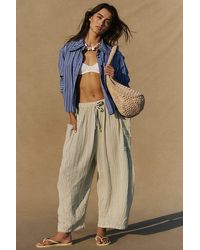 Free People - Quinn Striped Pants - Lyst