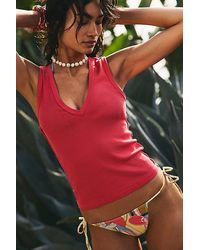 Free People - We The Free Neria V-Neck Tank Top - Lyst
