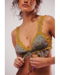 Free People - Wanderlust Longline Bralette - Lyst