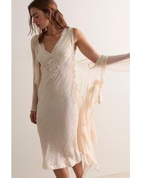 Intimately By Free People - Me With You Satin Midi Slip Dress By - Lyst