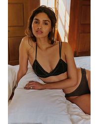 Free People - Bella Mesh Triangle Bralette - Lyst