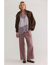 DONNI. - The Tencel Plaid Tie Pants - Lyst