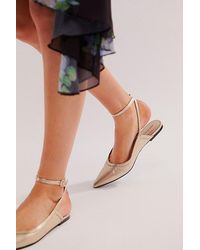 Free People - Jules Point Wrap Flats - Lyst
