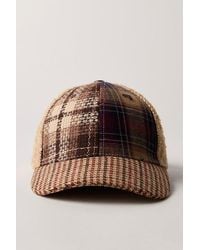 Free People - Plaid It Baseball Hat - Lyst