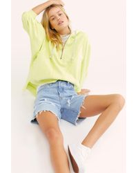 free people levi shorts