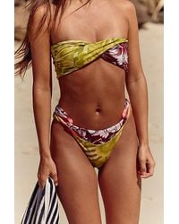 free-est - Donna Convertible Bandeau Bikini Top - Lyst