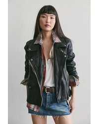 Free People - We The Free Jealousy Leather Moto Jacket - Lyst