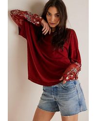 Free People - Gardener Tee At In Empress Rock, Size: Small - Lyst