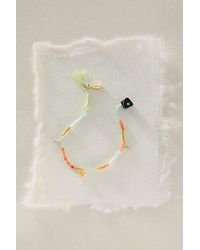 Free People - Muse Semi-Precious Beaded Bracelet - Lyst