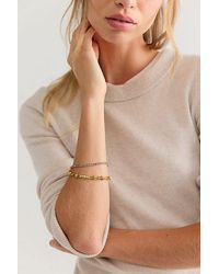 Free People - Fallon Plated Tennis Bracelet - Lyst