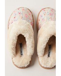 Minnetonka - Fp X Ribbon Chesney Slippers - Lyst