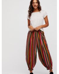 Free People Oh These Balloon Trousers - Multicolour