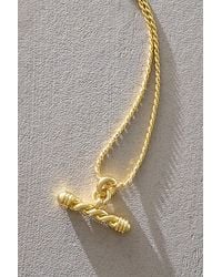 Daisy London - X Free People Alice T-Bar Drop Necklace - Lyst