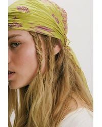 Free People - So Silk Printed Bandana - Lyst