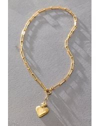 Iwona Ludyga Design - Iwona Aurora Paperclip Heart Necklace By - Lyst