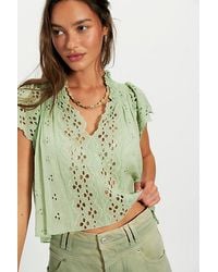 Free People - Fp One Sigrid Blouse - Lyst