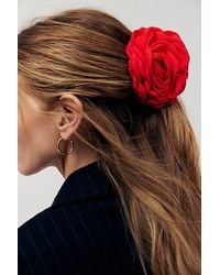 Free People - Belle Rosette Claw Clip - Lyst