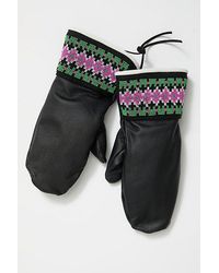 Astis - House Finch Leather Mittens - Lyst