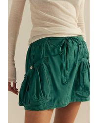 Free People - Play It Cool Mini Skirt - Lyst