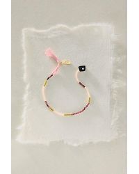 Free People - Muse Semi-Precious Beaded Bracelet - Lyst