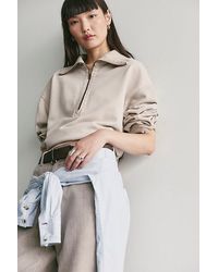 Free People - Parker Half-Zip Pullover - Lyst