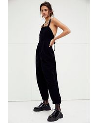 Free People Josephine Cord Jumper - Black