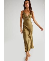 boudoir slip dress