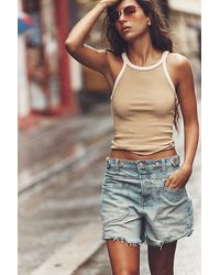 Free People - Only 1 Ringer Tank Top - Lyst