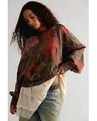 Free People - Gaia Sweatshirt - Lyst