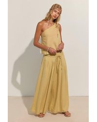 free-est - Sahara Sandshell Linen Trouser Co-Ord By - Lyst