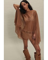 Urban Outfitters - Moonshine Poncho Jacket - Lyst