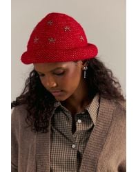 Free People - Daisy Knitted Bucket Hat - Lyst