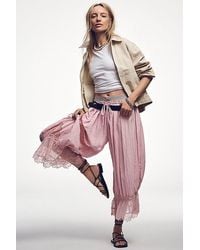 Free People - Forever Young Bloomer Pants - Lyst