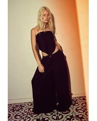free-est - Sandshell Linen Priya Sarong Pants By - Lyst
