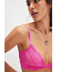 Intimately By Free People - Last Dance Lace Triangle Bralette - Lyst
