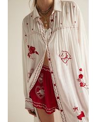 Intimately By Free People - Hopeless Romantic Shirt Top By - Lyst