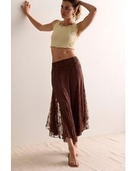 Intimately By Free People - Nice To Meet You Maxi Slip Skirt By - Lyst