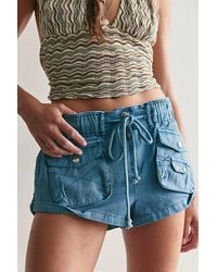 Free People - Waimea Slouchy Shorts - Lyst