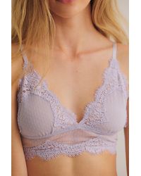 Intimately By Free People - Fiona Mesh Longline Bralette By - Lyst