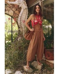 Free People - Quinn Striped Pants - Lyst