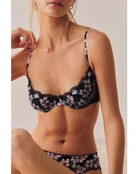 Intimately By Free People - Printed Lace Underwire Bra By - Lyst