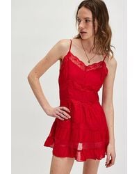 koko mini dress orange Alana Mini Dress M/L / Burnt Orange / Rayon