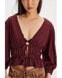 Free People - Let's Go Blouse - Lyst