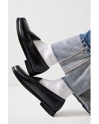 G.H. Bass & Co. - G. H. Bass Whitney Easy Loafers At Free People In Black, Size: Us 6 - Lyst