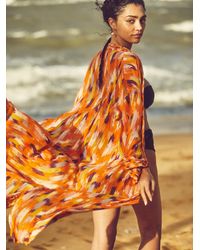 Free People Eternal Flame Maxi Kimono 
