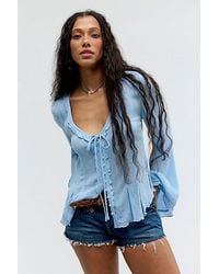 Free People - Amorella Blouse - Lyst