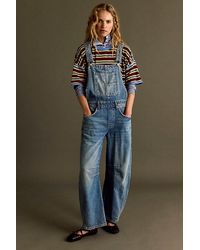 Free People - We The Free Good Luck Barrel Overalls - Lyst
