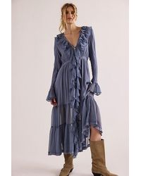 Free People - Isla Midi Dress - Lyst