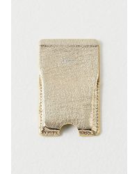 Free People - Sonix Magnetic Wallet At In Platinum - Lyst